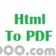 Html To PDF screenshot